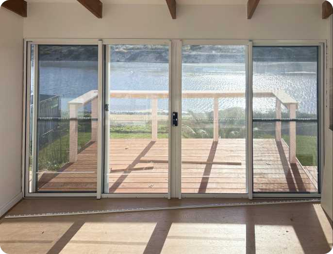 Blockout curtains by Yarra View Blinds privacy style